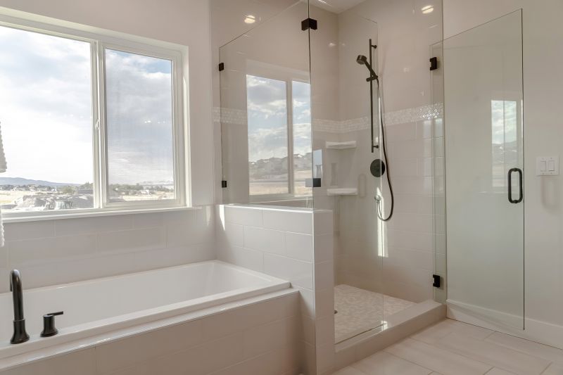 Modern Bathroom with New Bathtub